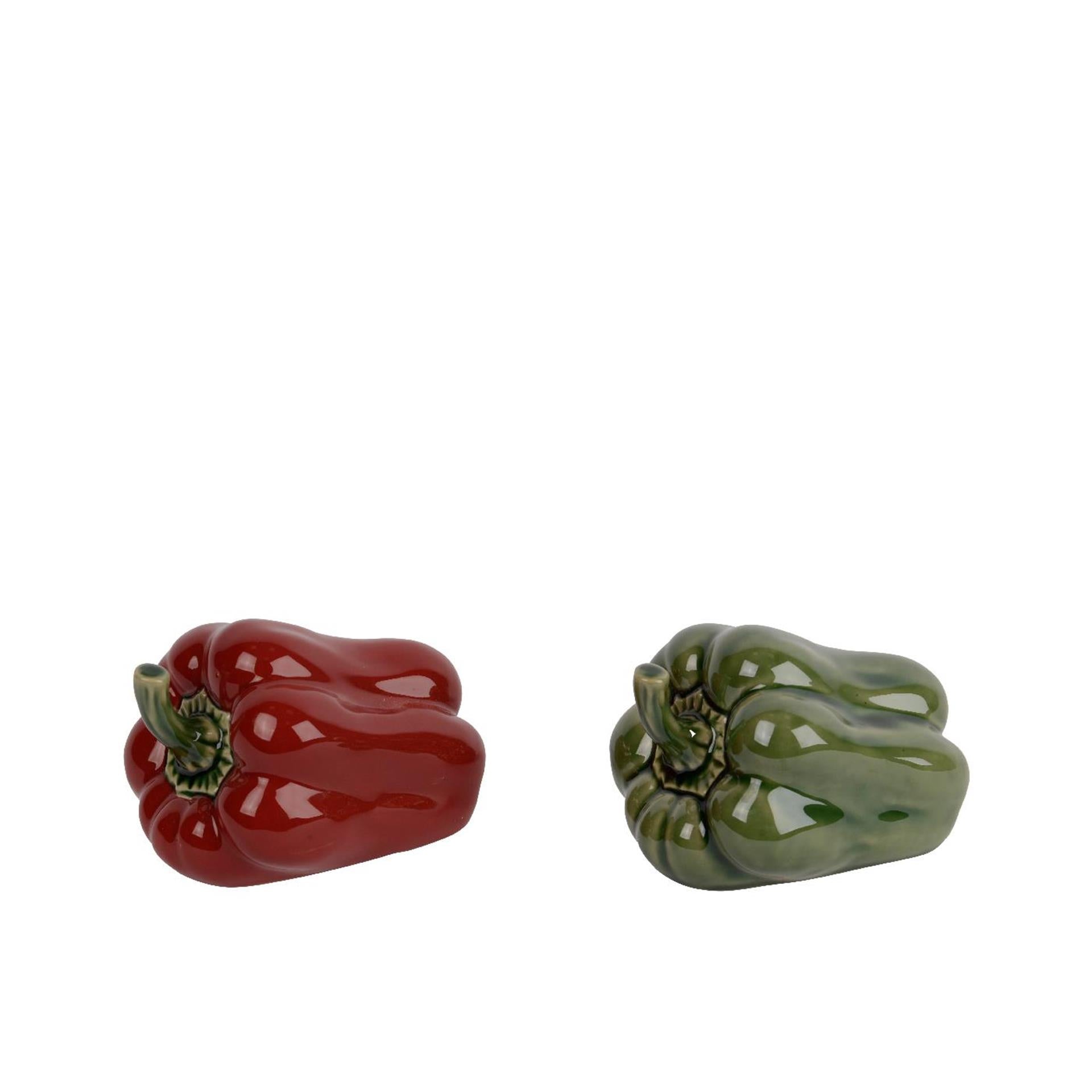 Decoris Gemüsepfeffer Porzellan 11,5x8x9cm