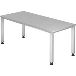 Bach Schreibtischhammer VQS19 5 grau 1800 mm x 685 mm