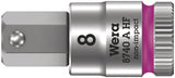 Wera 8740 a HF-Zyklop-Bitnuss-Kombination mit Haltefunktion mit 1 4 Antrieb, 4,0 x 28 mm – 1 Stück – 05003333001 - afbeelding 1
