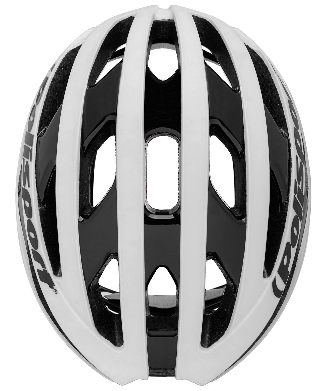 Polisport Light Pro Fahrradhelm L 58-62 cm Matte weiß schwarz
