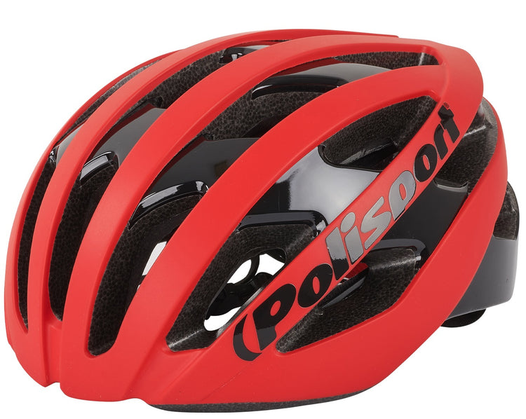 Polisport Light Pro Fahrradhelm L 58-62 cm Matt Red Black