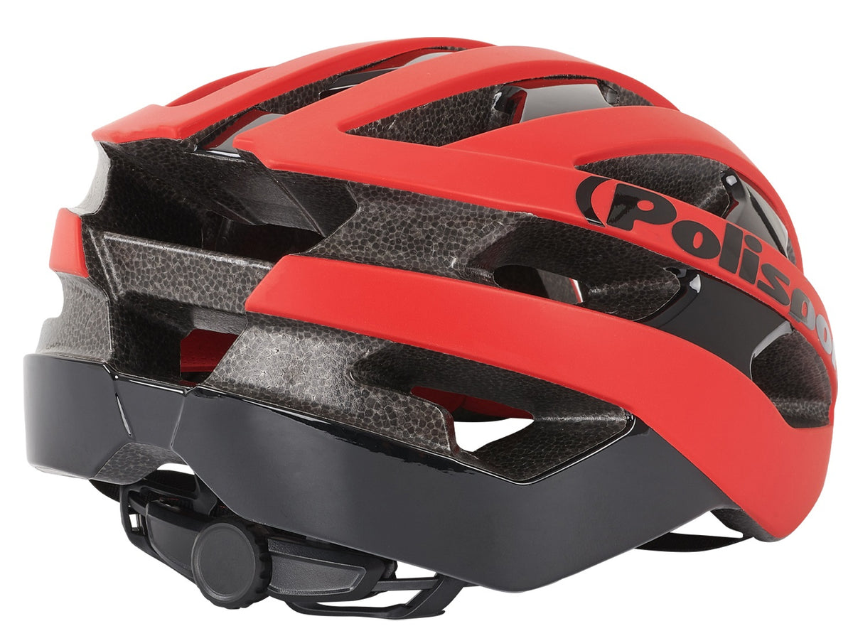 Polisport Light Pro Fahrradhelm L 58-62 cm Matt Red Black