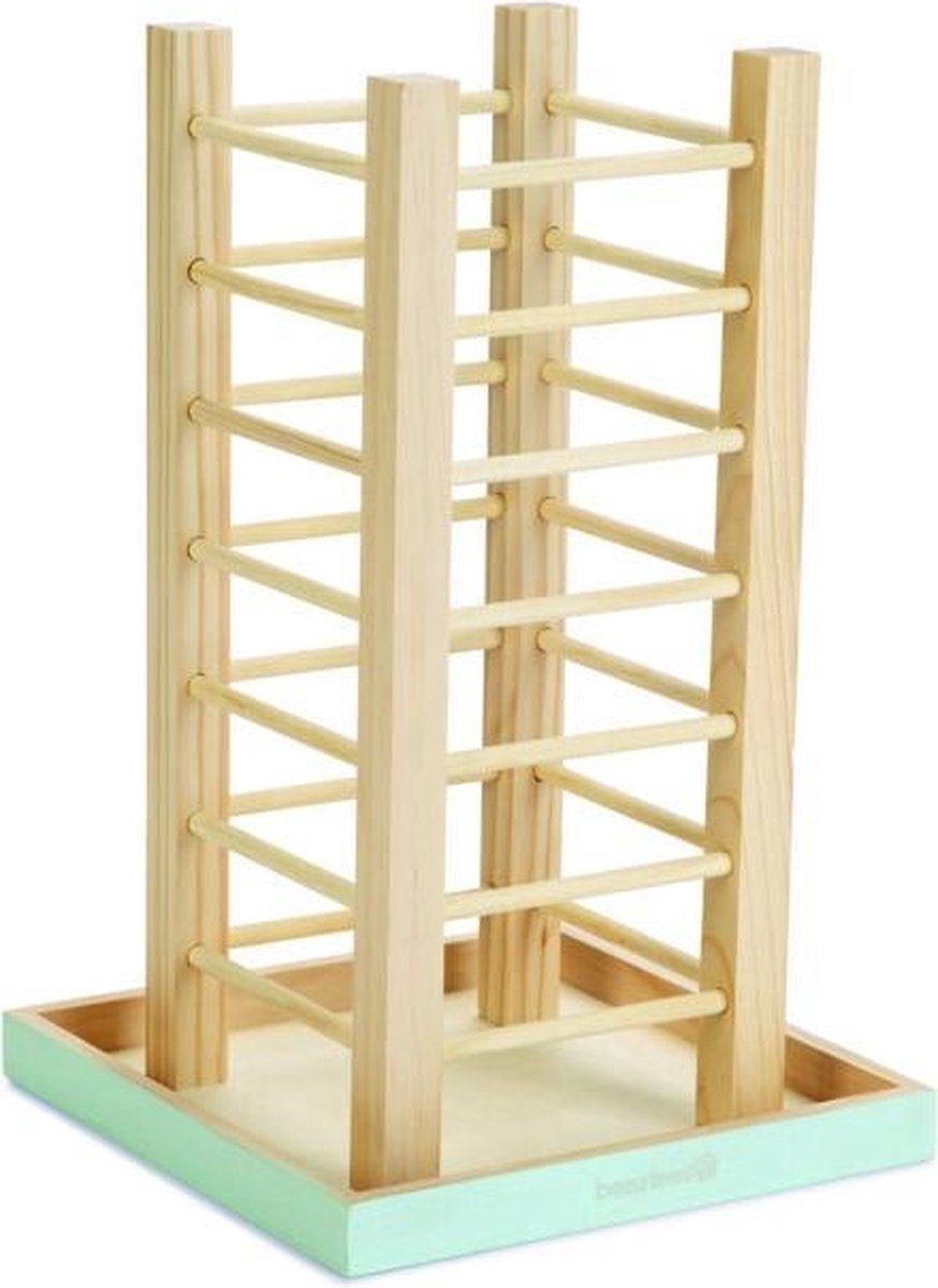 Beeztees Holz-Heubehälter Denga Mint – Nagetier