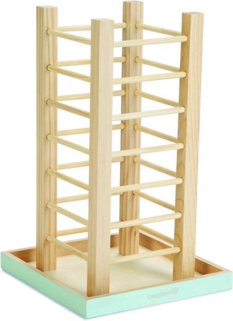 Beeztees Holz-Heubehälter Denga Mint – Nagetier