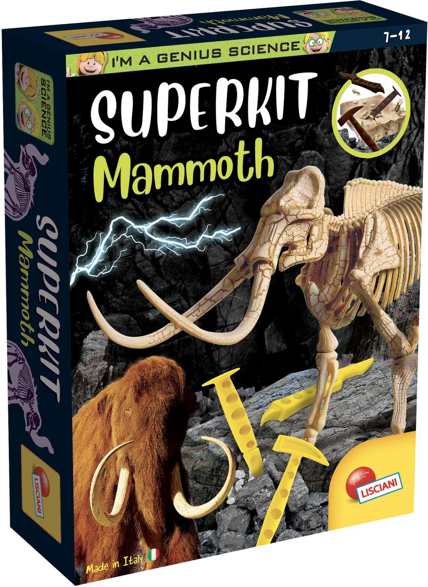 Lisciani, ich bin ein genialer Superkit-Mammut
