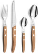 Lou Laguiole - Canopée 24-teiliges Besteckset - 6 Personen - Holz