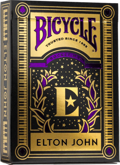 Bicycle Elton John – Premium-Spielkarten – Poker – Rocket Man – Musikartikel – offiziell lizenziert – Sammlerstück
