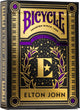 Bicycle Elton John – Premium-Spielkarten – Poker – Rocket Man – Musikartikel – offiziell lizenziert – Sammlerstück