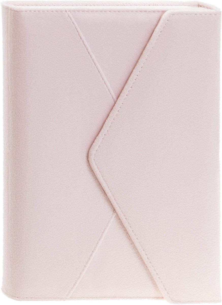 Eccolo Notizbuchumschlag - rosa - Linie - ca.15x20cm - ec-d455a