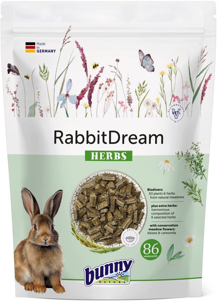 Bunny Nature Rabbit Dream Kräuter