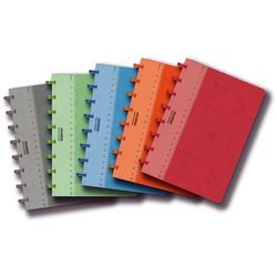 Schulheft Adoc-Papier, Karton, 80 g m2, 16,5 x 21 cm, liniertes Bindesystem, 144 Seiten, 72 Blatt