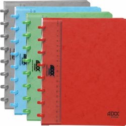 Schulheft Adoc-Papier 90 g m2 16,5 x 21 cm kariert 5 x 5 mm Bindesystem 144 Seiten 72 Blatt
