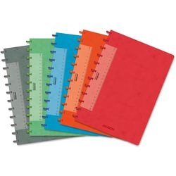 Schulheft Adoc-Papier, Karton, 90 g m2, 21 x 29,7 cm, liniertes Bindesystem, 144 Seiten, 72 Blatt