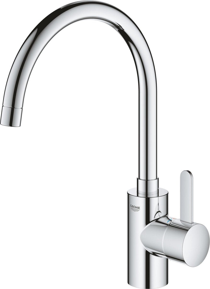 Grohe Eurosmart Cosmopolitan Küchenarmatur – hoher Auslauf – 150° Schwenkbereich – Chrom