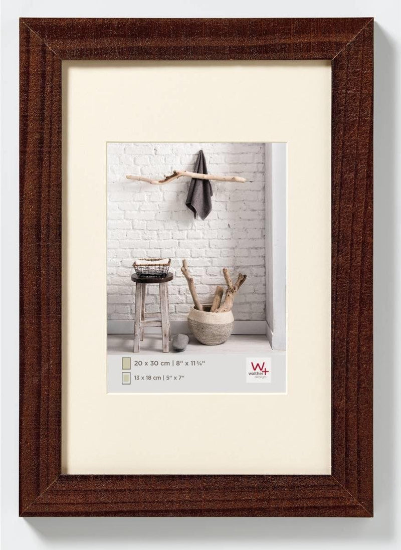Walther Home - Holzrahmen - Fotogröße 20x30 cm - Walnuss