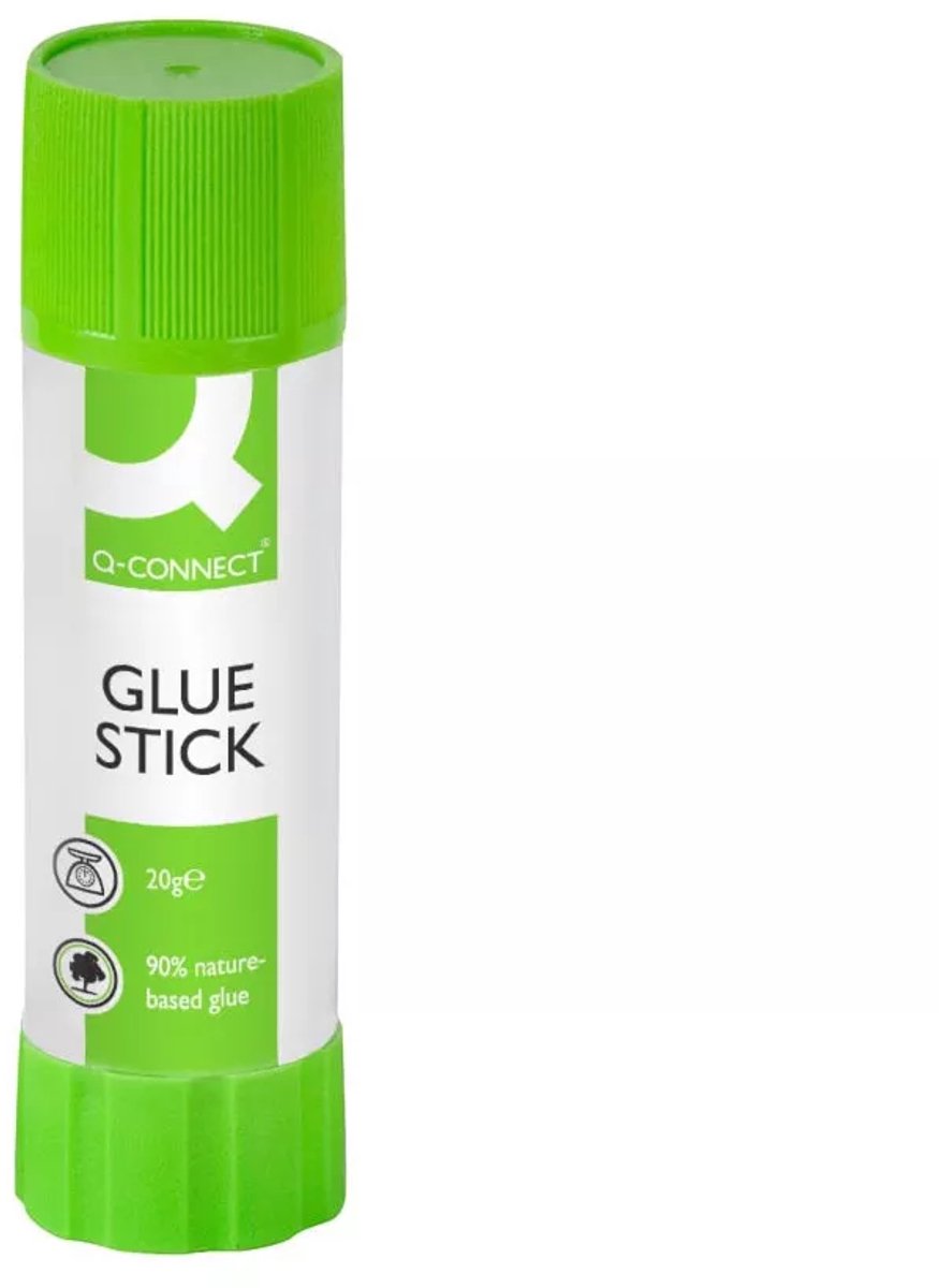 Q-Connect Klebestift 20 g, Packung à 12 Stück