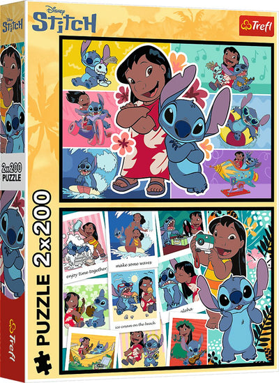 Trefl Puzzle Disney Lilo Stitch – 200 Teile – Kinderpuzzle.