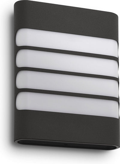 Philips LED Philips MyGarden Raccoon Wandleuchte – LED – Anthrazit