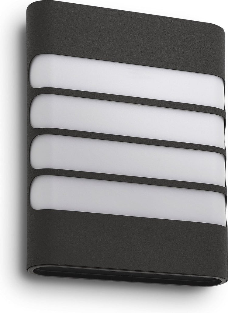 Philips LED Philips MyGarden Raccoon Wandleuchte – LED – Anthrazit