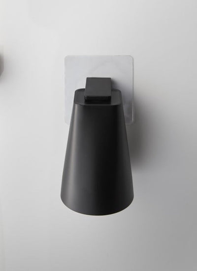 Yamazaki selbstklebender Badezimmer-Getränkehalter – Turm – Schwarz