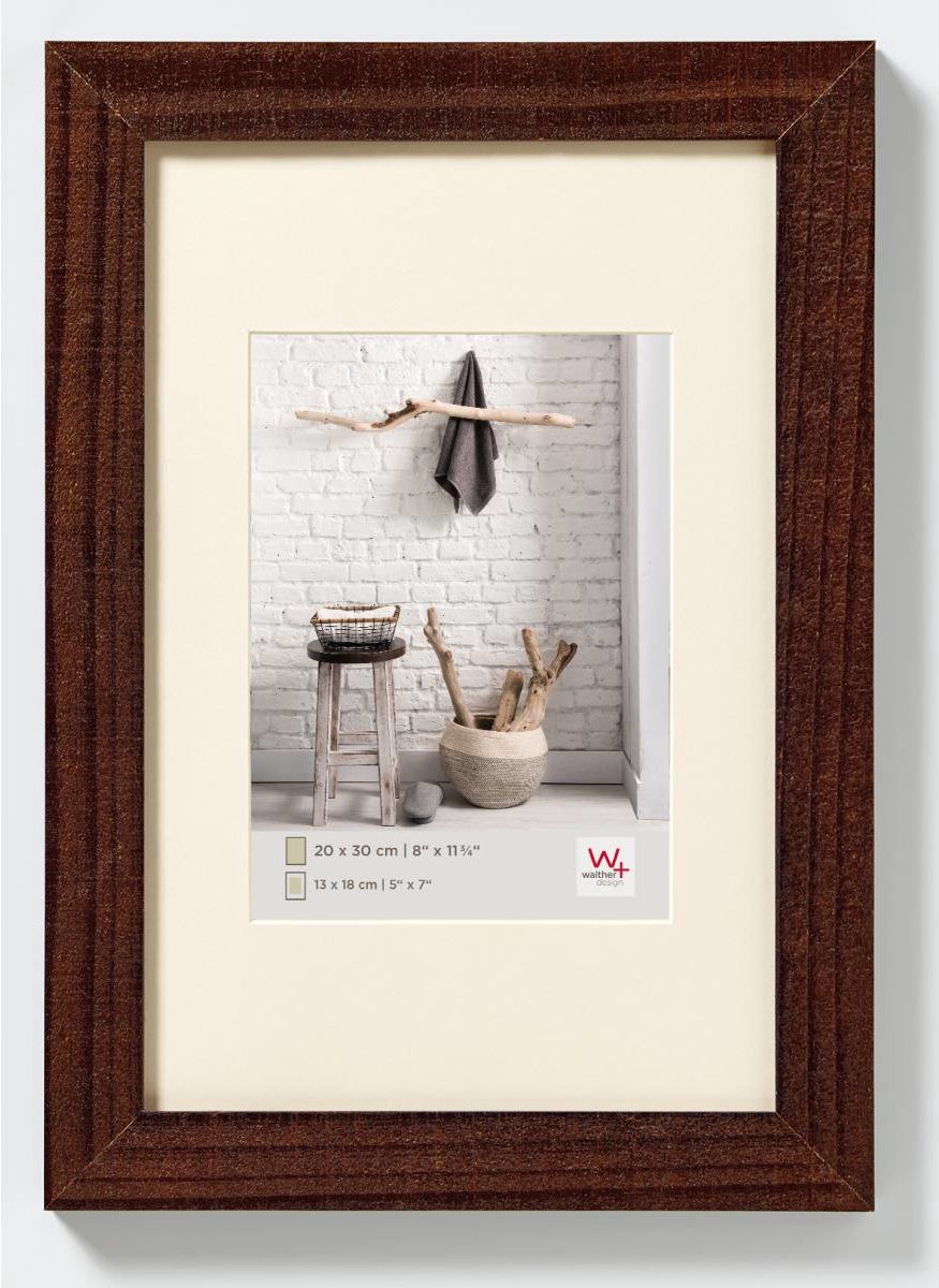Walther Home - Holzrahmen - Fotogröße 10x15 cm - Walnuss