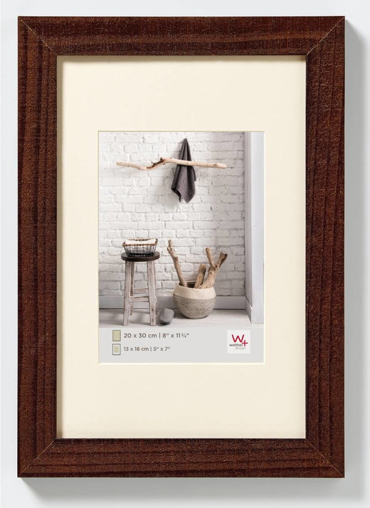 Walther Home - Holzrahmen - Fotogröße 10x15 cm - Walnuss
