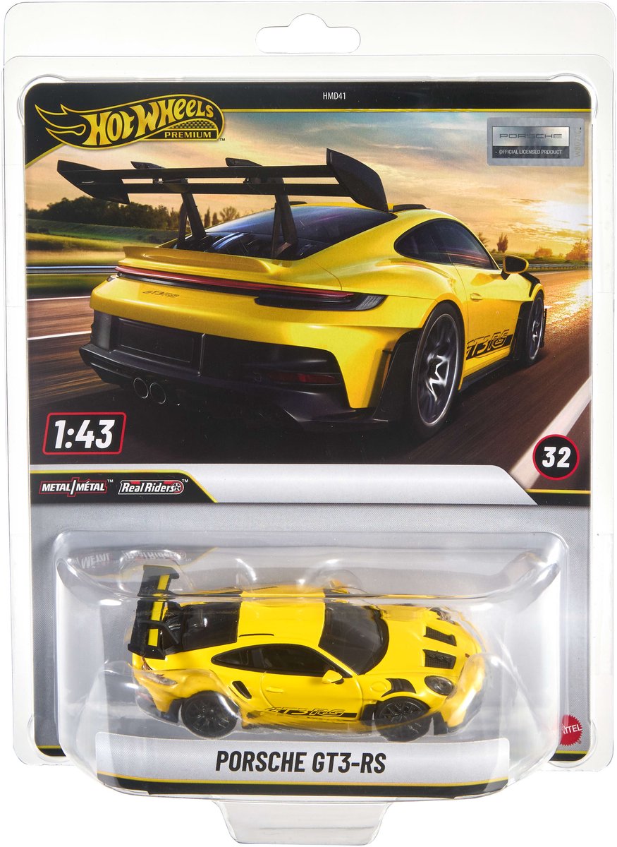 Hot Wheels Hotwheel Porsche GT3-RS 1:43
