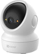 Ezviz H6C G1 2K – Überwachungskamera für den Innenbereich – 360° Schwenk-/Neigefunktion – Smart Tracking, farbiger Nachtsicht-Datenschutzverschluss – WiFi 6 – microSD-Cloud – Weiß – 1 Stück