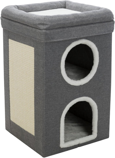 Trixie Kratzer Post Cat Tower Saul Grey