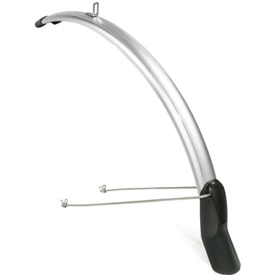 Vorderradkotflügel Scatto 26-28 Zoll 51 mm silber