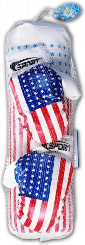 Van der Meulen Boxing the World Champion Boxing Bag mit Handschuhen in der Tasche