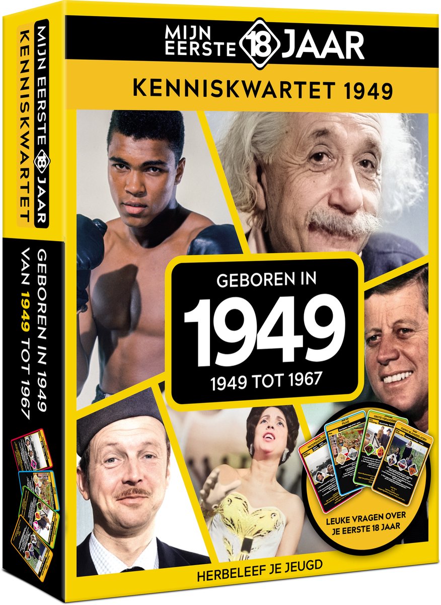Tucker's Fun Factory, meine ersten 18 Jahre Wissen, Quartett 1949, nl