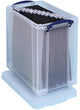 Wirklich nützliche Box-Aufbewahrungsbox 25 Liter | transparent