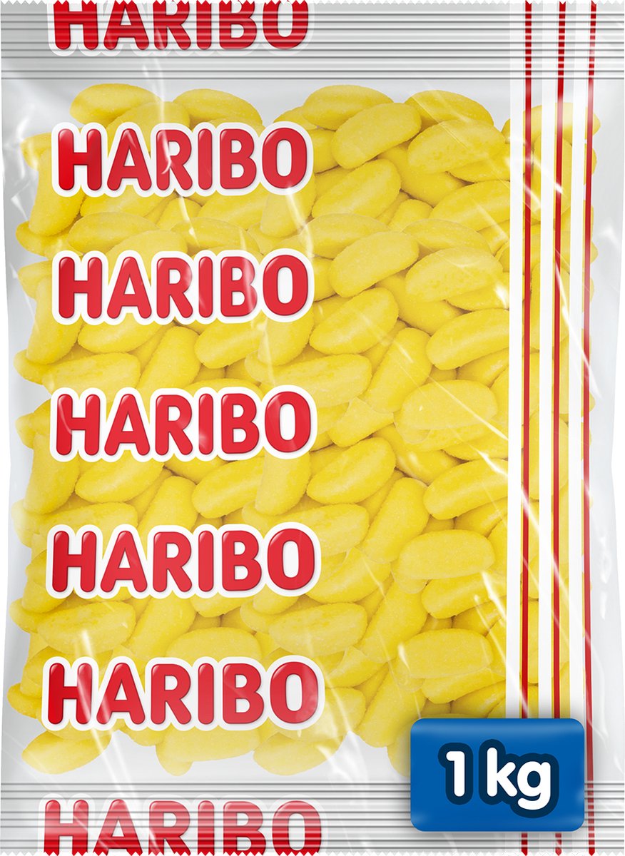 Haribo-Bananen - Bonbonschaum-Bananengeschmack - 1 kg