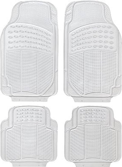 Car Plus Automatten-Set Continental uni PVC transparent 4-teilig
