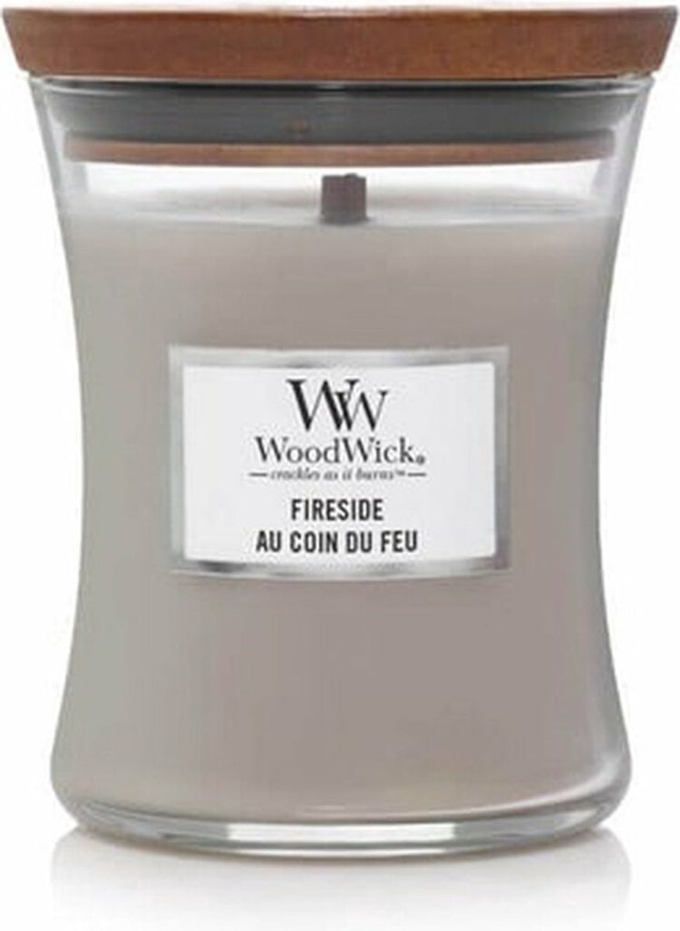 Woodwick Duftkerze Mini-Kerze – Mini-Kaminkerze – 20 Brennstunden – 85 g – 8 cm ø 7 cm