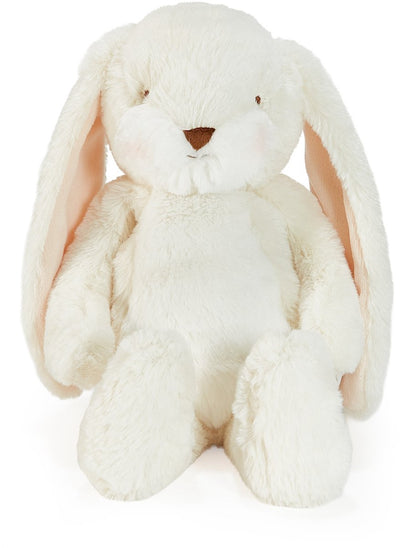 Bunnies by the Bay Floppy Knabberkaninchen – Stofftier – Kuscheltier für Kinder – gestickte Details – Creme – 34 cm