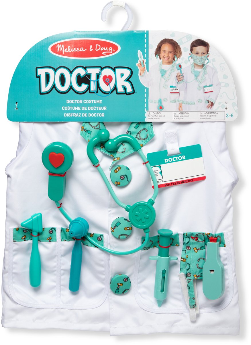 Melissa Doug Doctor Rollenspiel-Kostümset