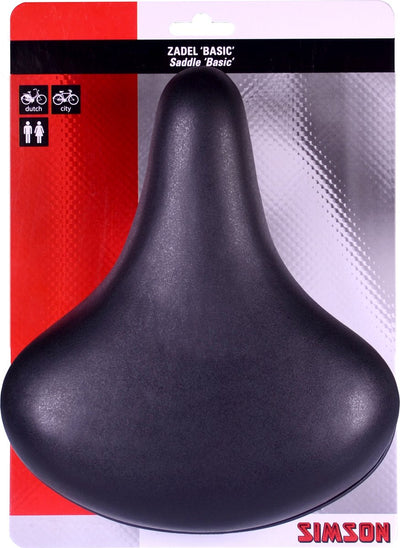 Sattel Simson basic schwarz