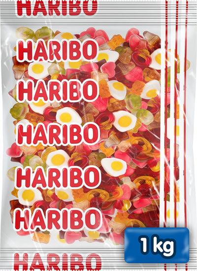 Haribo Starmix – Bonbonmischung in Fruchtgeschmack – 1-kg-Beutel