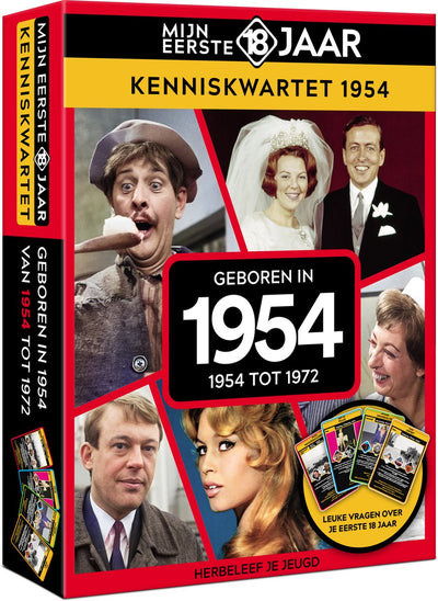 Tucker's Fun Factory, meine ersten 18 Jahre Wissen, Quartett 1954, nl