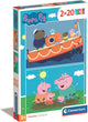 Clementoni Jigsaw Puzzle Superfarbe Peppa Pig, 2x20st.