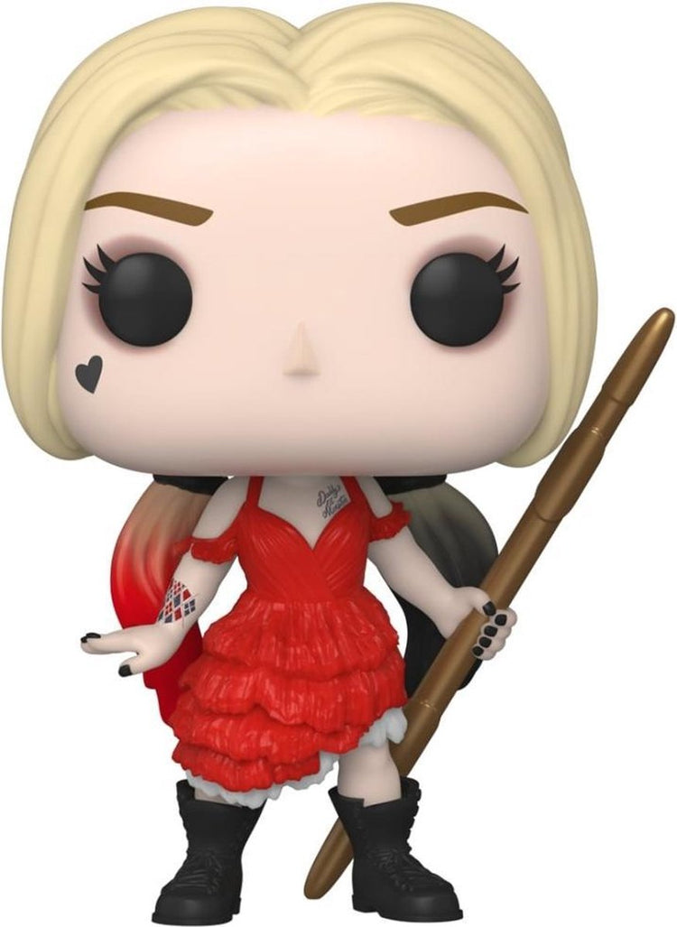 Funko Harley Quinn Pop! Vinylfigur 9 cm - Das Selbstmordkommando (beschädigtes Kleid)