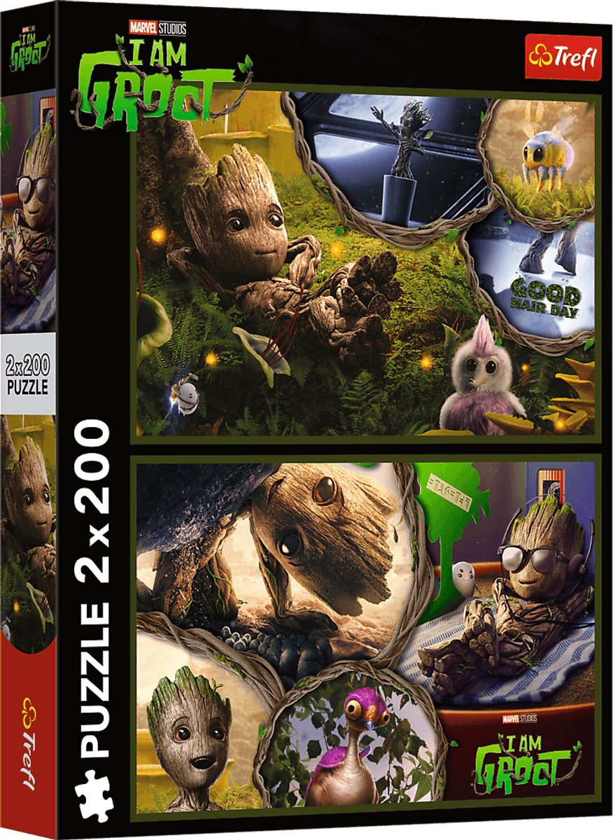 Trefl Puzzle Marvel Guardians of the Galaxy groß 2x200 Teile.