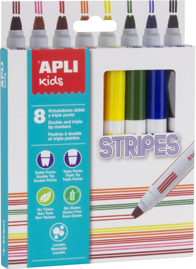 Apli Kids Streifenmarker 8 Stück