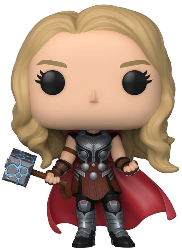 Marvel Funko Thor – Thor: Love and Thunder Pop! Mighty Thor 9 cm Sammlerfigur – mehrfarbig