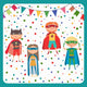 Papstar Servietten Superheld 3-lagig 33x33cm