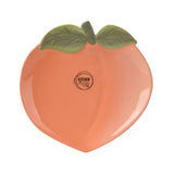 Decoris Teller Dolomit 16cm Pfirsichform - afbeelding 1