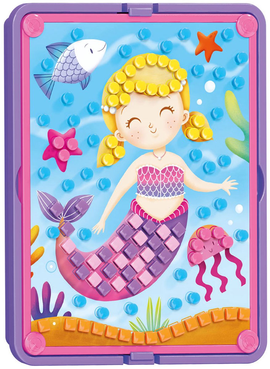 Quercetti -Annäherung an Mosaikprinzessin, 300 Pins