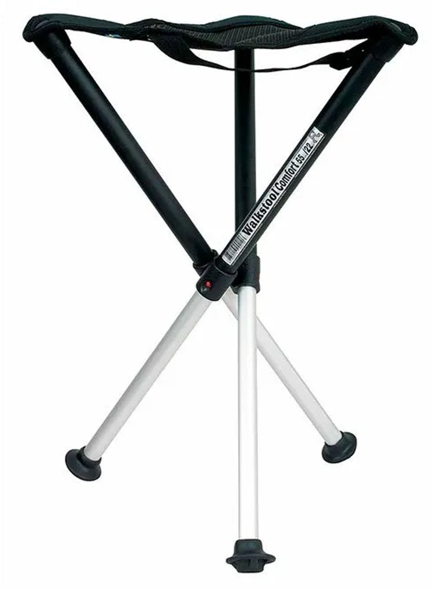 Walkhocker Komfort 55 cm – 3-beiniger Hocker – verstellbar – kompakt